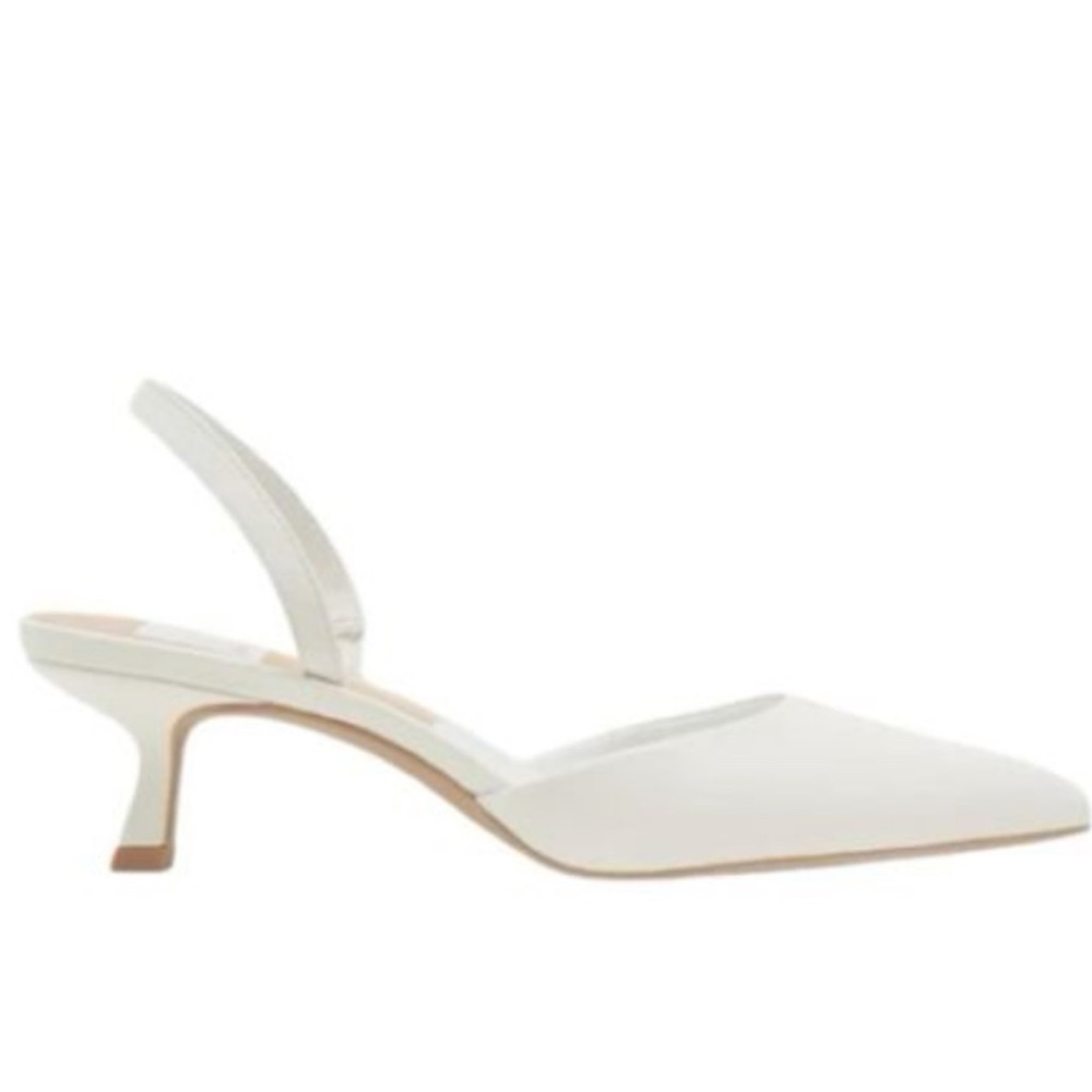Dolce Vita Cream Slingback Heels